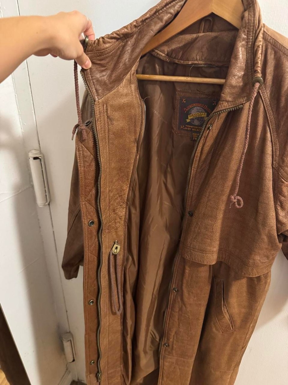 Classic Brown Leather Jacket